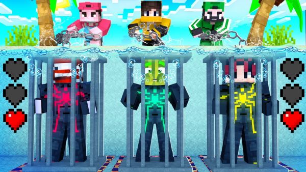 Der SCHWERSTE "HELDEN" GEFÄNGNIS AUSBRUCH?! (Minecraft Helden)