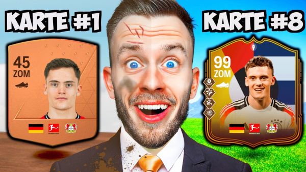 Ich habe mit jeder Florian Wirtz Karte gespielt! 🐐🇩🇪