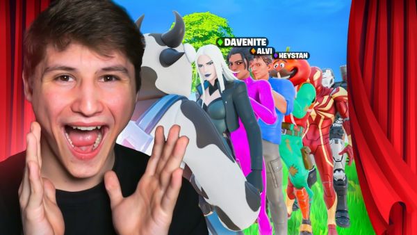 50 Spieler SKIN CONTEST in Fortnite Chapter 5 Season 4!!! 👑 (Mit ALVI, HEYSTAN & DAVENITE)