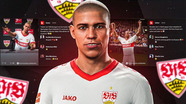 RONALDO unterschreibt beim VfB STUTTGART! 🇧🇷😍 FC 25 ICON Spielerkarriere #1