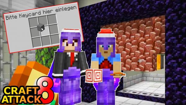 TheJoCraft sagt ich versteh Redstone & Schließfach Schlüsseltechnik! - Minecraft Craft Attack 8 #161