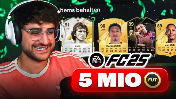 5 MILLIONEN COINS AN EINEM TAG!😱 MESSI, BELLINGHAM, ICONS & MEHR in EA FC25 mit Willy, Sid & Co. 🔥