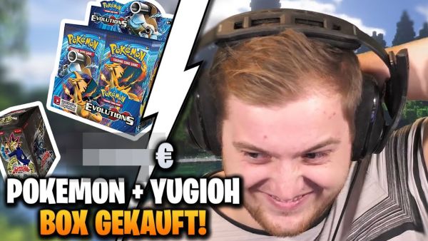 😱😜Trymacs KAUFT sich POKEMON + YUGIOH Box LIVE! | Trymacs Stream Highlights