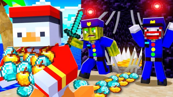 ALARM: "ER" ist VOM GEFÄNGNIS AUSGEBROCHEN?! (Minecraft Helden)