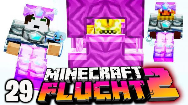 Wir FLIEGEN durch die Welt von Minecraft Flucht 2! ☆ Minecraft: Flucht 2 #29
