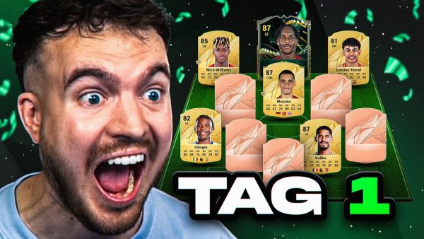 TAG 1! WAS ERREICHT man in FC 25 ohne FC POINTS? 🥼🧐🧪 (Experiment)