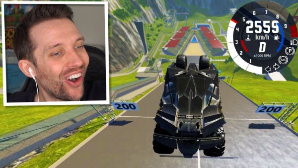 ICH FAHRE 2555km/h DIE RAMPE RUNTER in BeamNG
