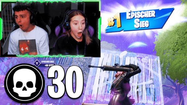 UNSER ERSTER WIN! *Arena mit FREUNDIN in Fortnite*