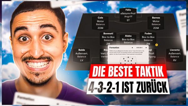 Die BESTE TAKTIK in EA FC 25! ✅ Ich bringe die 4-3-2-1 META FORMATION noch BESSER zurück! 😍👀