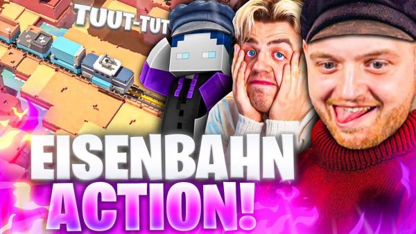 😨😱UNSERE BAHN kommt NICHT zu spät! - Unrailed 2 mit Papaplatte, BastiGHG & Rumathra!