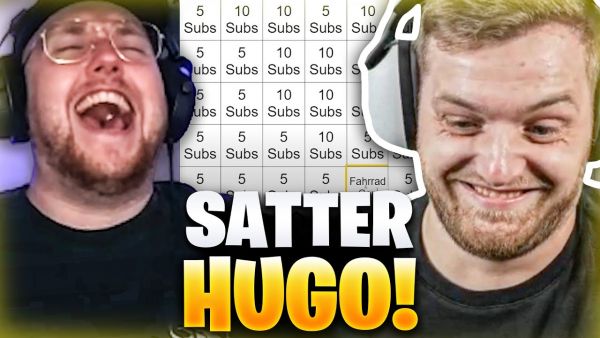 😳💸ZARBEX auf PLATZ 1 mit SPEZIAL BINGO! - Satter Hugo REAKTION | Trymacs Stream Highlights