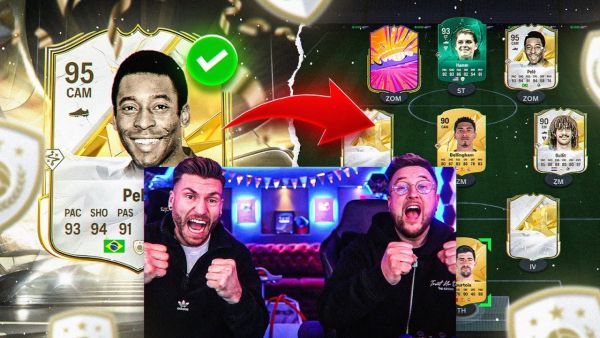 PEEEELLLLEEEE ICON ist ZURÜCK 😱😍 Unser NEUES TEAM + DICKE Naschis GEZOGEN 🔥 EA FC 25