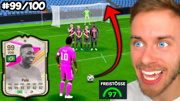 99er Pelé - ABER FREISTÖßE bestimmen sein Team! 🎯⚽️