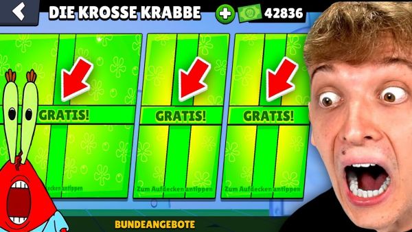 *WELTREKORD* Ich kriege 3 GRATIS GESCHENKE in KROSSER KRABBE! 😱