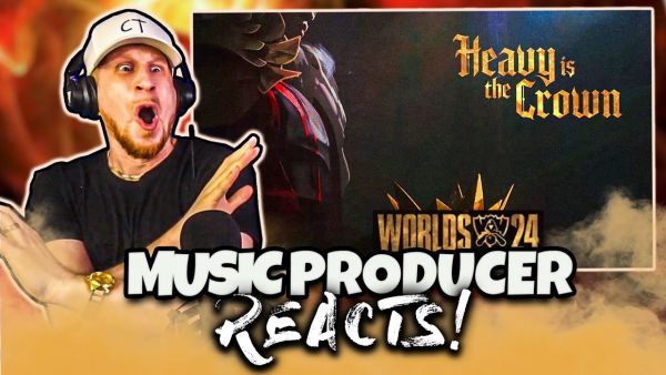 Music Producer REACTS to HEAVY IS THE CROWN 👑 Linkin Park | League of Legends WORLDS 2024 ANTHEM 🔥
