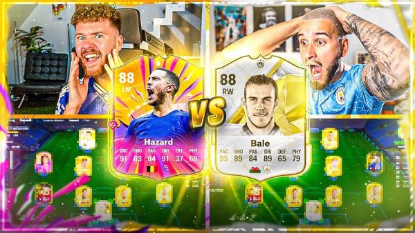 FC 25: HERO HAZARD vs ICON BALE SQUAD BUILDER BATTLE 🔥🔥