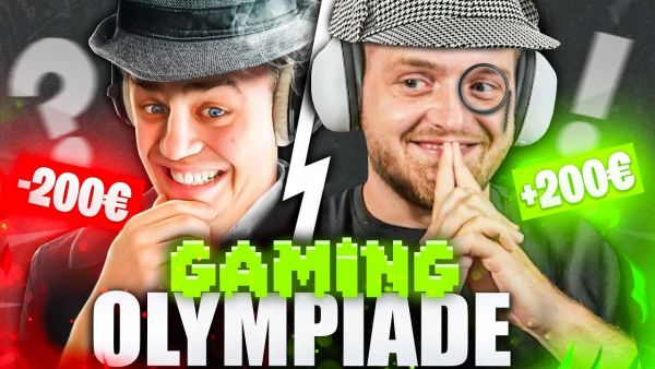 💸🤯200€ GEWONNEN gegen PAPAPLATTE & FILOW mit RUMATHRA! | Gaming Olympiade Teil 2