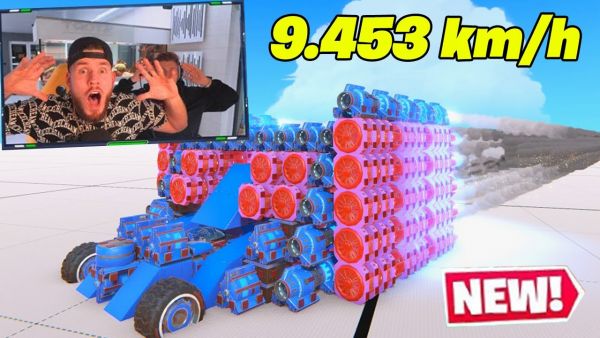 ich BAUE Das SCHNELLSTE AUTO in Trailmakers! 1300 km/h!
