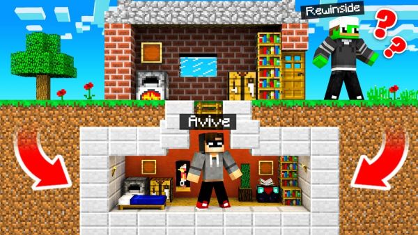ich BAUE eine GEHEIME BASIS unter Rewi's Haus 😂 (Craft Attack 8)