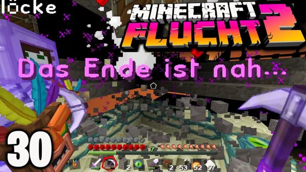 Das END PORTAL erscheint! ☆ Minecraft FLUCHT 2 #30