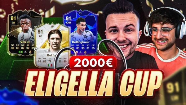 RAGE, Rasur & Ölen im 2000€ Eligella CUP 🏆  EA FC 25