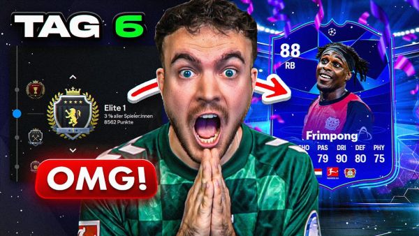 MEGA PACKLUCK in ELITE 1 REWARDS! WAS ERREICHT man in FC 25 ohne FC POINTS? TAG 6 🥼🧐🧪