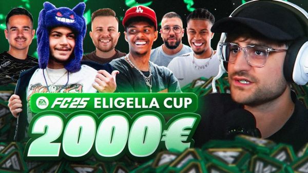 DER ERSTE EA SPORTS FC 25 2000€ ELIGELLA CUP!🎮 mit Mert, Willy, Broski, Solution, Hamed & Co.!🔥