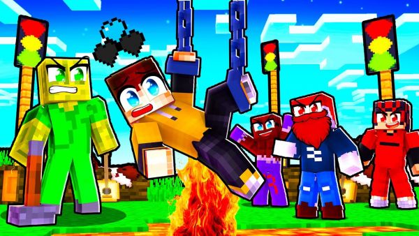 AMPELKRIEGER TÖTEN MICH im PRAKTIKUM in Minecraft HELDEN?