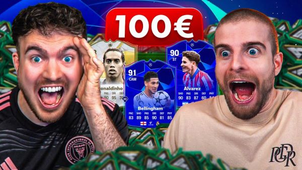 NEUER ACCOUNT! WER erreicht MEHR in 1 STUNDE mit 100€ in FC 25 🔥🤯 (ACCOUNT BATTLE vs JULIAN 🏆)