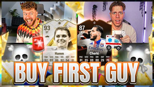 ZU WILD 🚨 BUY FIRST GUY in FC 25 geht SCHIEF 🚑