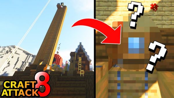 Tod durch AMBOSS, Galgen & mehr! Pogwarts weiterbauen! - Minecraft Craft Attack 8 #164