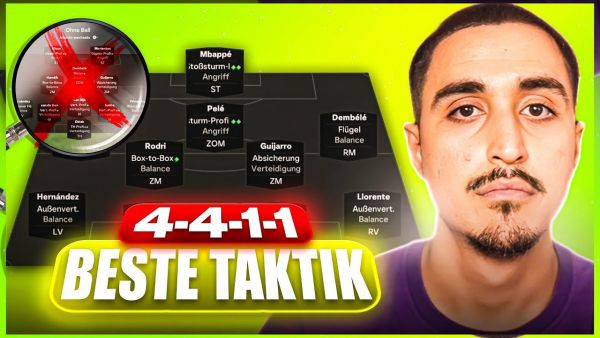 DIE BESTE TAKTIK (ERNST)!🚨😳 NEUE 4-4-1-1 META FORMATION, TAKTIKEN & ROLLEN IN EA FC 25! 👀