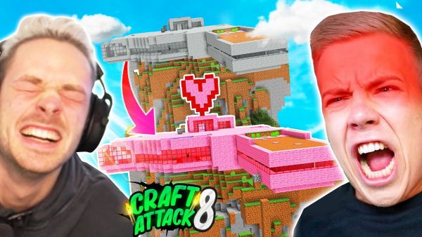 Haus prank an Avive & MEGA POGWARTS Progress ! - CraftAttack 8!