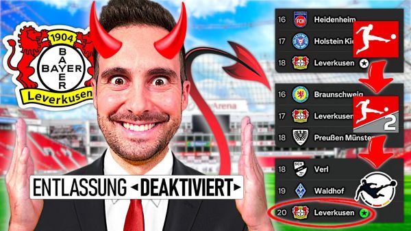 Ich ZERSTÖRE Leverkusen in FC 25 und KEINER KANN MICH STOPPEN!! 😈💥