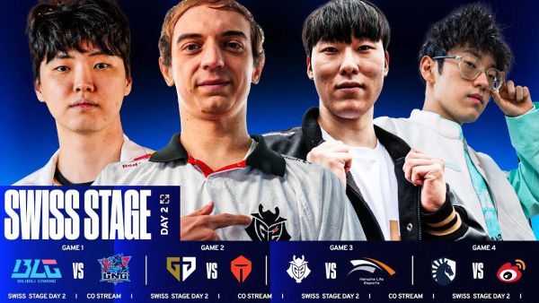 THE UPSETS BEGIN AT WORLDS 2024 SWISS STAGE DAY 2 PART 1 - CAEDREL