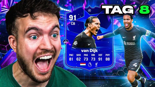 NEUE MEGA KARTE! WAS ERREICHT man in FC 25 ohne FC POINTS? TAG 8 🥼🧐🧪