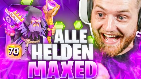 😍😨WARDEN maxed & somit ALLE Helden!!! - F2Pass Lootboxen ÖFFNEN in Clash of Clans!