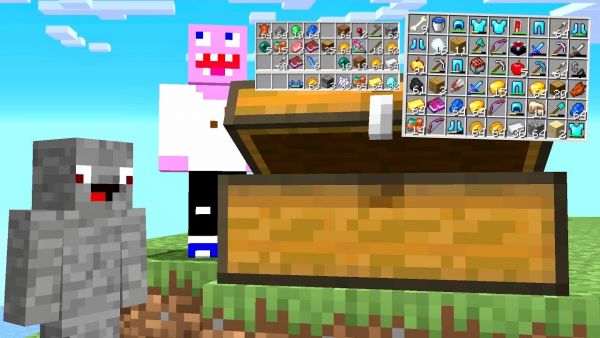 ER HAT ALLE MEINE ITEMS GEFUNDEN in Minecraft Helden