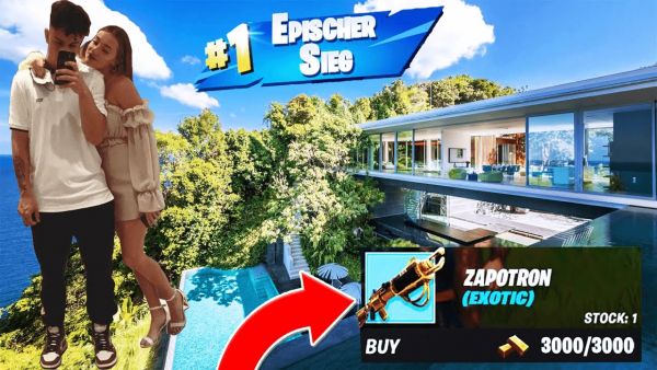 nur ,,EIN HAUS'' looten! *CHALLENGE MIT FREUNDIN*