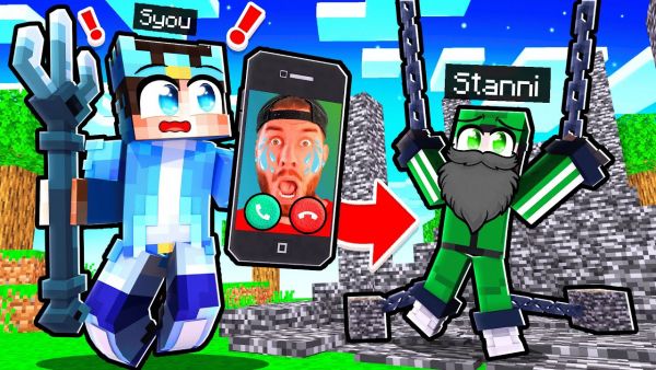 Soll ICH STANNI aus GEFÄNGNIS HOLEN? ICH RUFE IHN AN (Minecraft HELDEN)