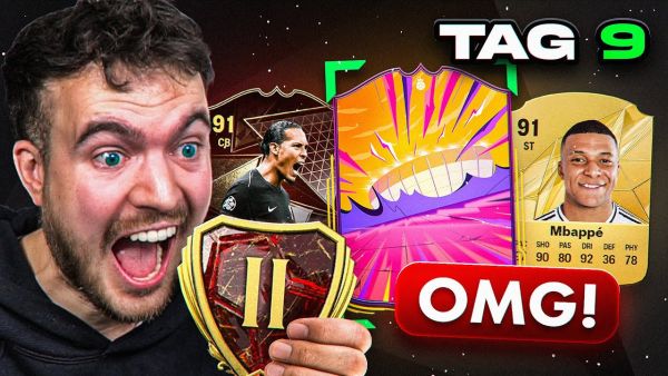JAAAA MEGA WL REWARDS! WAS ERREICHT man in FC 25 ohne FC POINTS? TAG 9 🥼🧐🧪