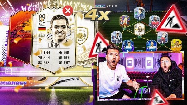 Bye Bye ICON PHILIPP LAHM ..  😒🔥 Garantierte ICON SBC Pack Opening + Team Bau !! FIFA 21