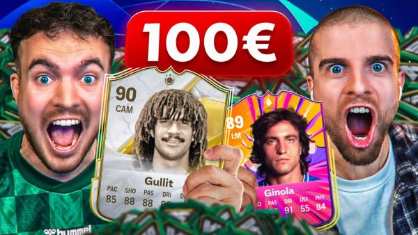 ICON GEZOGEN!! NEUER ACCOUNT! WER erreicht MEHR in 1 STUNDE mit 100€ in FC 25 🔥🤯 (ACCOUNT BATTLE 🏆)