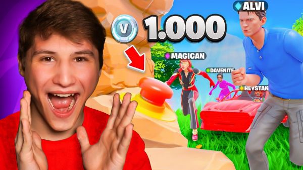 Drück den KNOPF um 1000 V- BUCKS zu GEWINNEN!