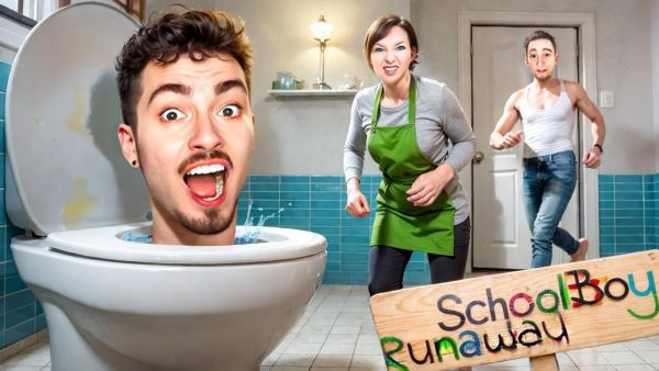 СБЕГАЮ ЧЕРЕЗ УНИТАЗ ОТ ЗЛЫХ РОДИТЕЛЕЙ В SCHOOLBOY RUNAWAY