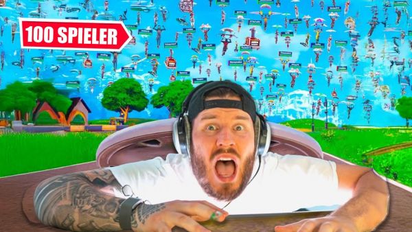 wer ÜBERLEBT länger 100 SPIELER in Fortnite?