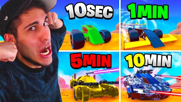 WELTREKORD Autos in 1min 5min und 10min bauen (Trailmakers) mit Stanni iCrimax Lofty Russik