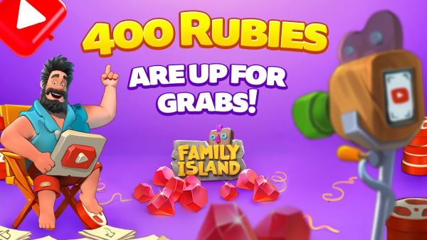 Family Island: 𝐅𝐑𝐄𝐄 𝐄𝐍𝐄𝐑𝐆𝐘 𝐁𝐄𝐋𝐎𝐖! 🎁| 𝟒𝟎𝟎 𝐑𝐔𝐁𝐈𝐄𝐒 ⻻
