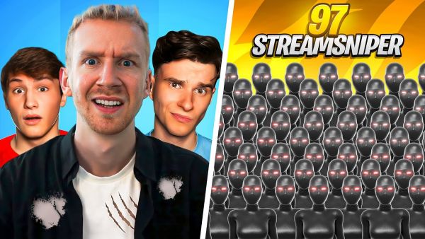3 CREATOR vs. 97 STREAMSNIPER! 🏆