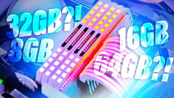 Wie viel RAM braucht man 2024?! 8GB vs. 16GB vs. 32GB vs. 64GB!